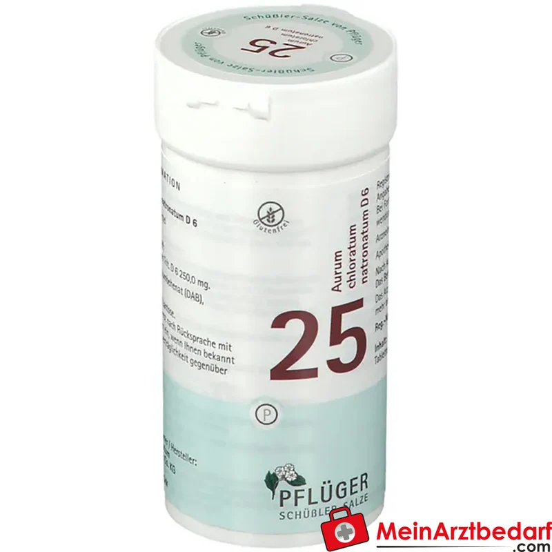 Biochemie Pflüger Aurum chloratum natronatum D6 Tabletten 250 mg, 100 St