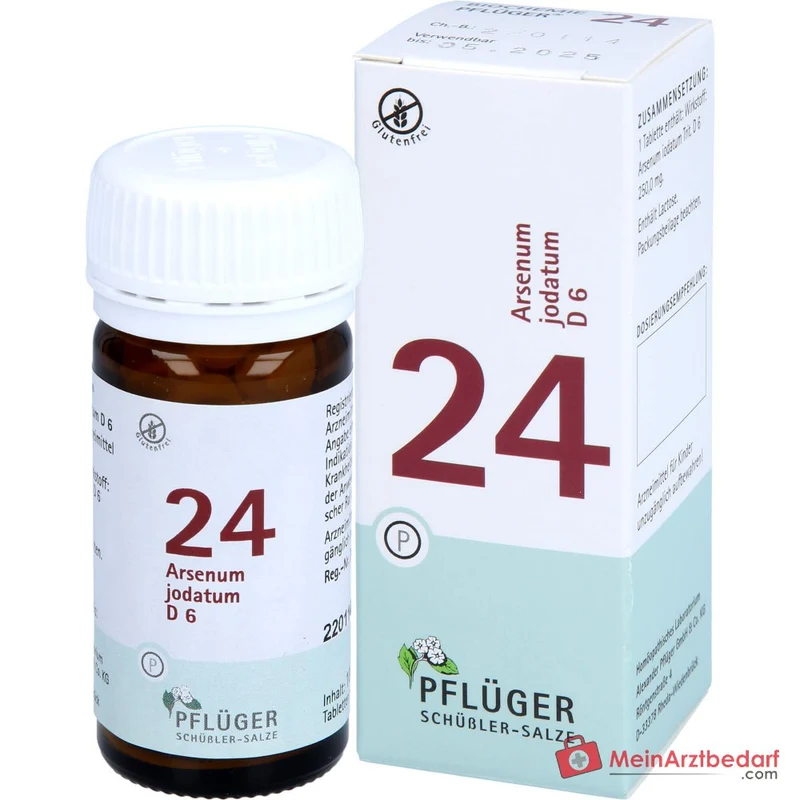 Biochemie Pflüger Nr. 24 Arsenum iodatum D6 Tabletten 250 mg
