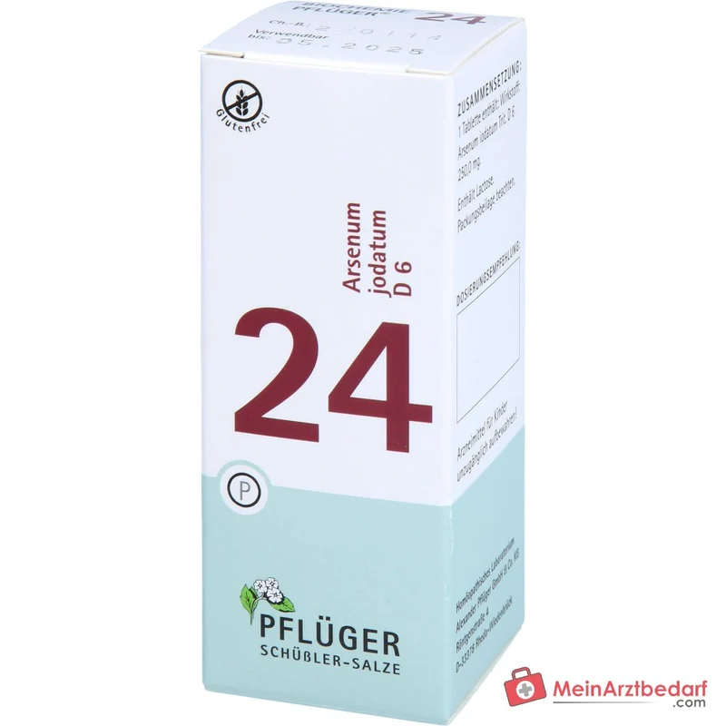 Biochemie Pflüger Nr. 24 Arsenum iodatum D6 Tabletten 250 mg