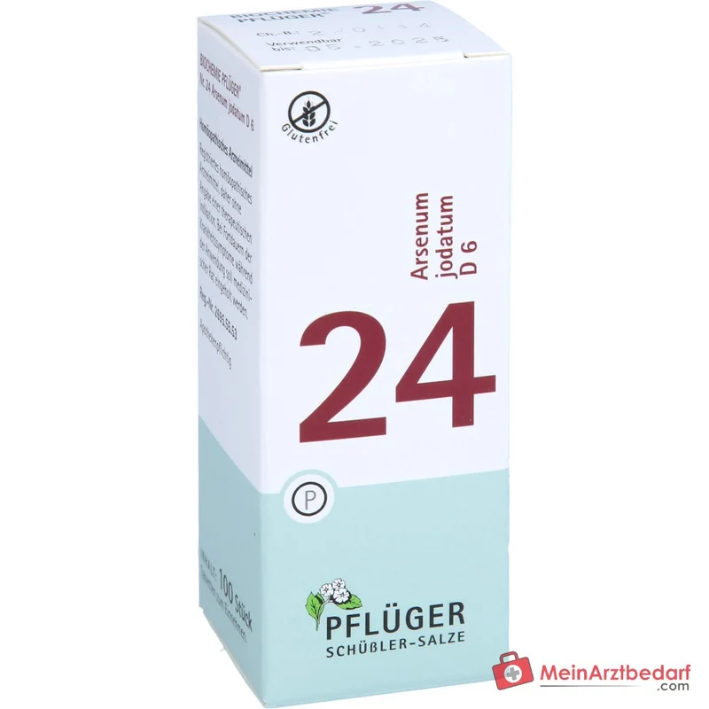 Biochemie Pflüger Nr. 24 Arsenum iodatum D6 Tabletten 250 mg