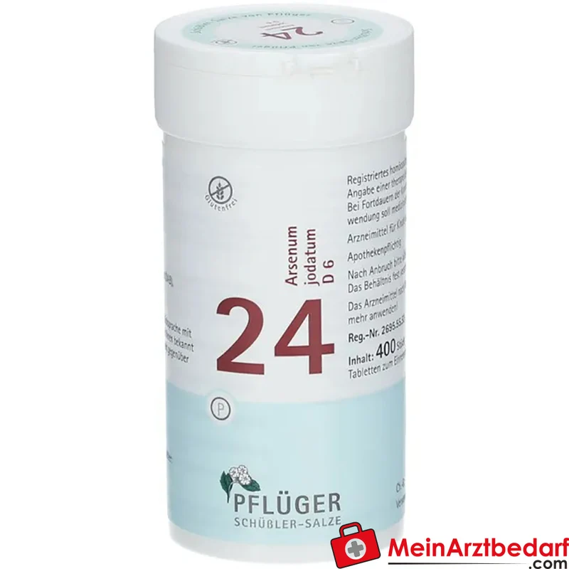 Biochemie Pflüger Nr. 24 Arsenum iodatum D6 Tabletten 250 mg
