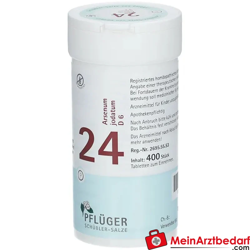 Biochemie Pflüger Nr. 24 Arsenum iodatum D6 Tabletten 250 mg