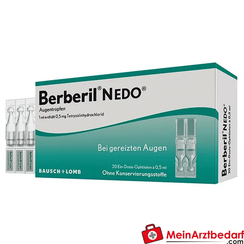 Berberil N EDO Augentropfen Einmaldosen