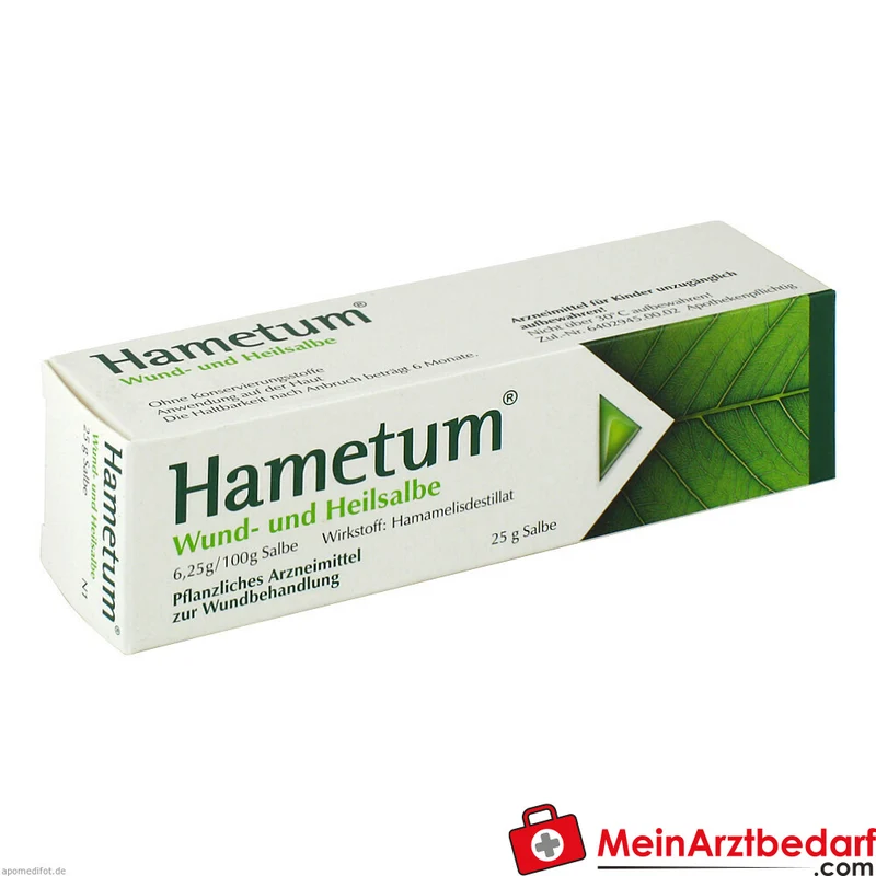 Hametum Wund- und Heilsalbe Hamamelisdestillat Salbe