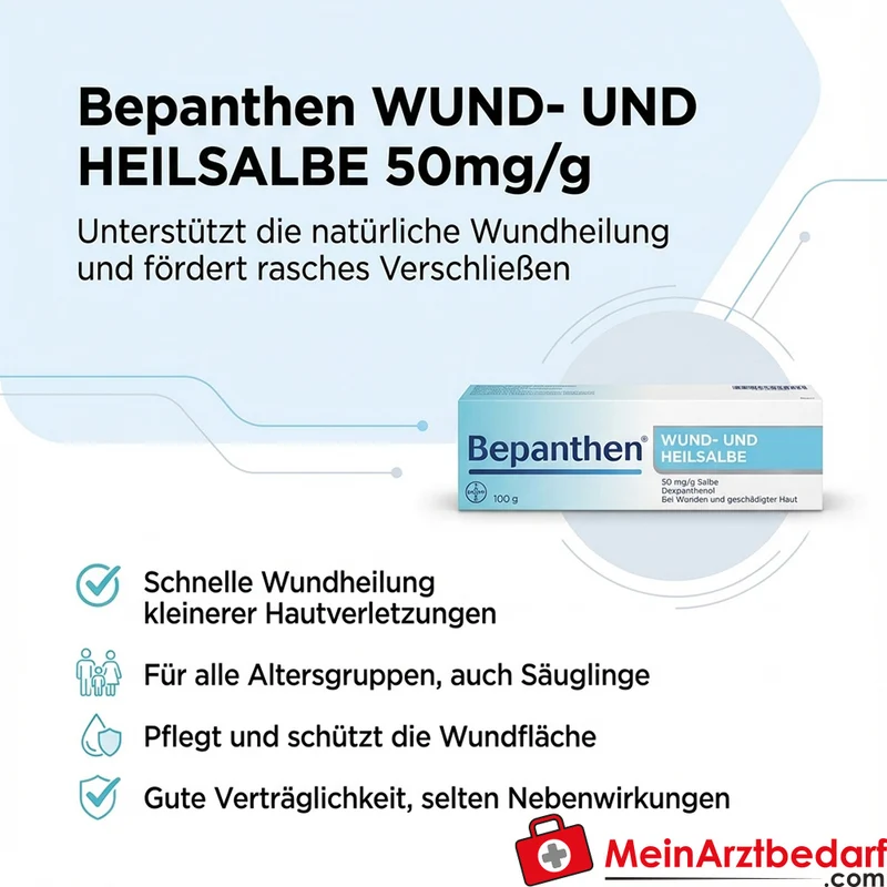 Bepanthen Wund- und Heilsalbe 50 mg/g Salbe