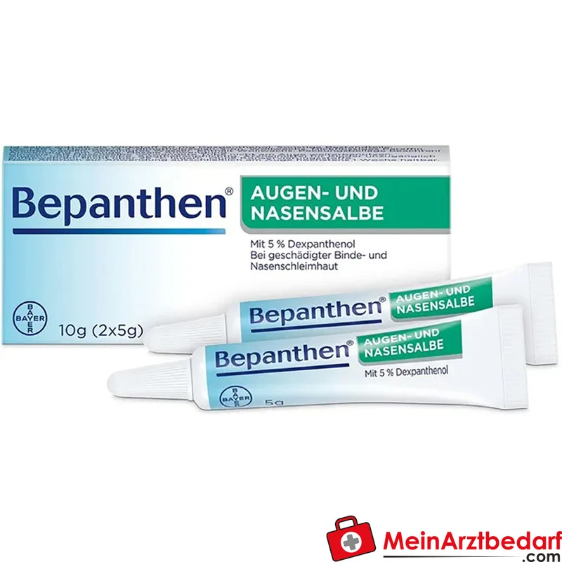 Bepanthen Dexpanthenol Augen- und Nasensalbe 5 g Tube