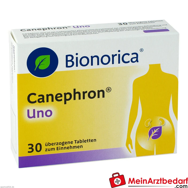 Canephron Uno Dragees pflanzlich bei leichten Harnwegsbeschwerden