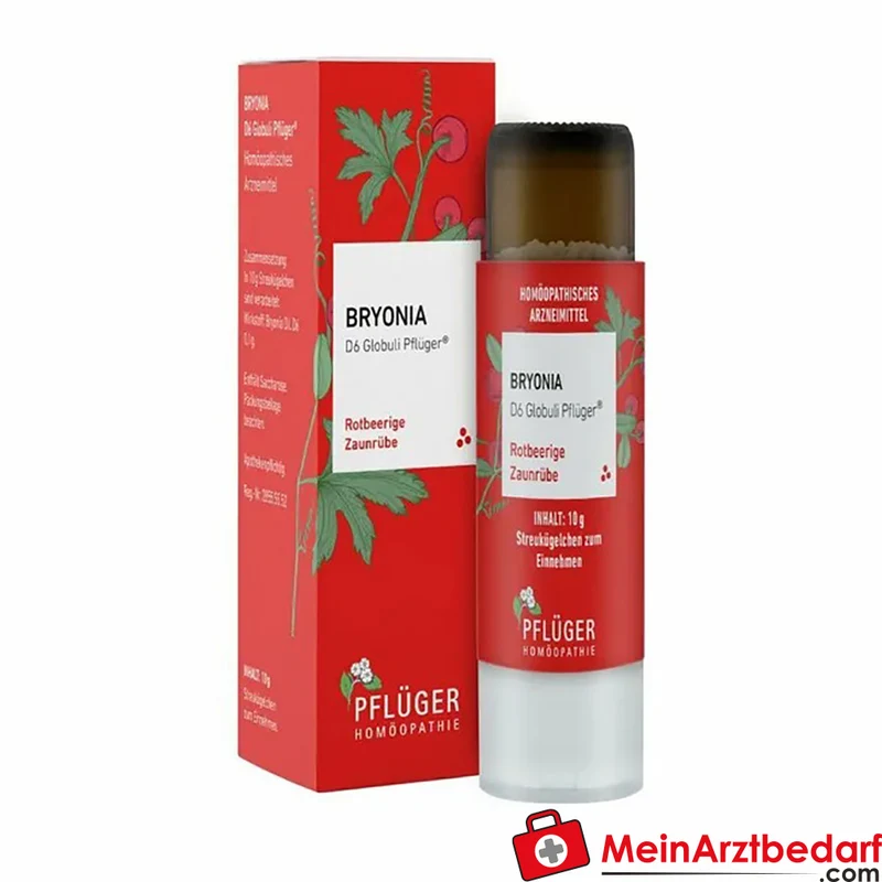 Pflüger Bryonia D6 Globuli (Bryonia Dil. D6) 10 g