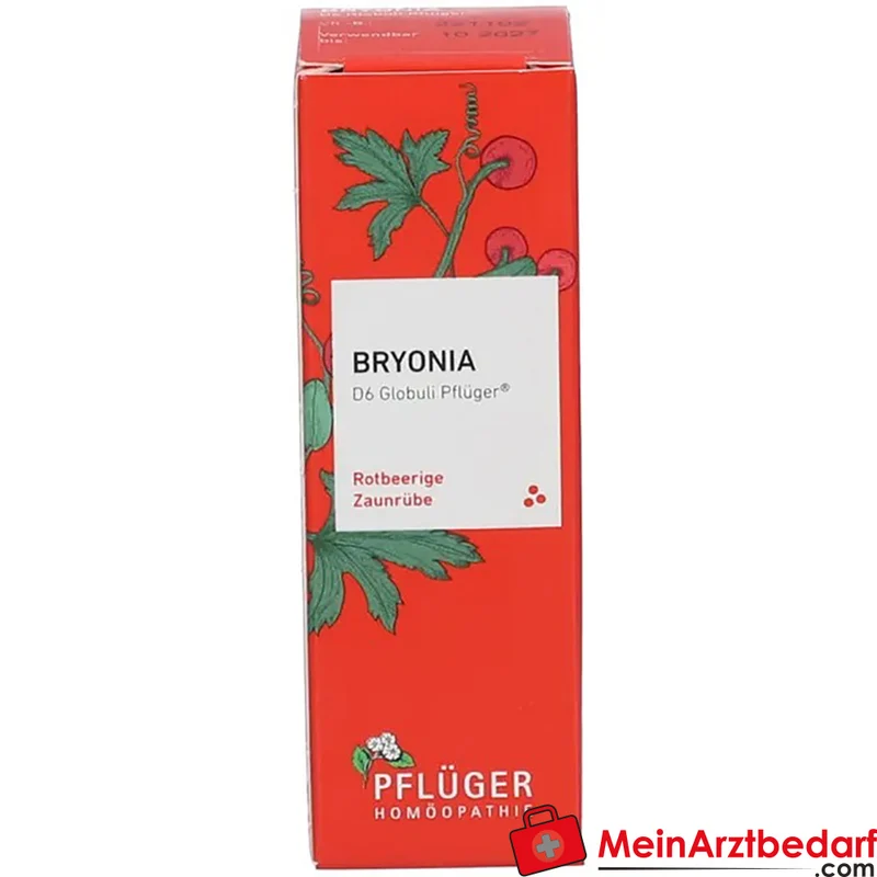 Pflüger Bryonia D6 Globuli (Bryonia Dil. D6) 10 g