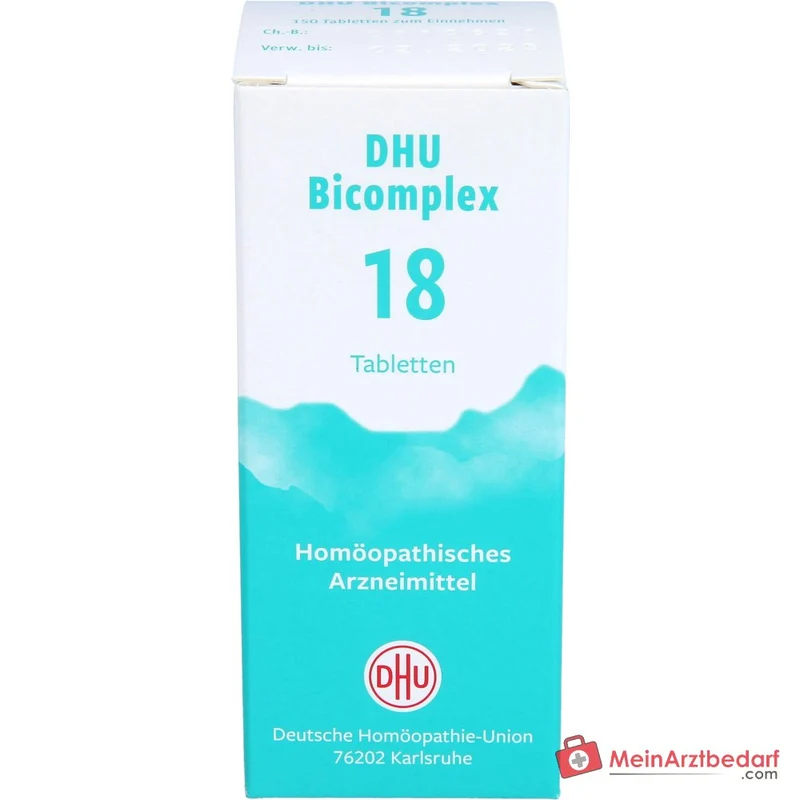 DHU Bicomplex 18 homöopathische Tabletten 150 Stück