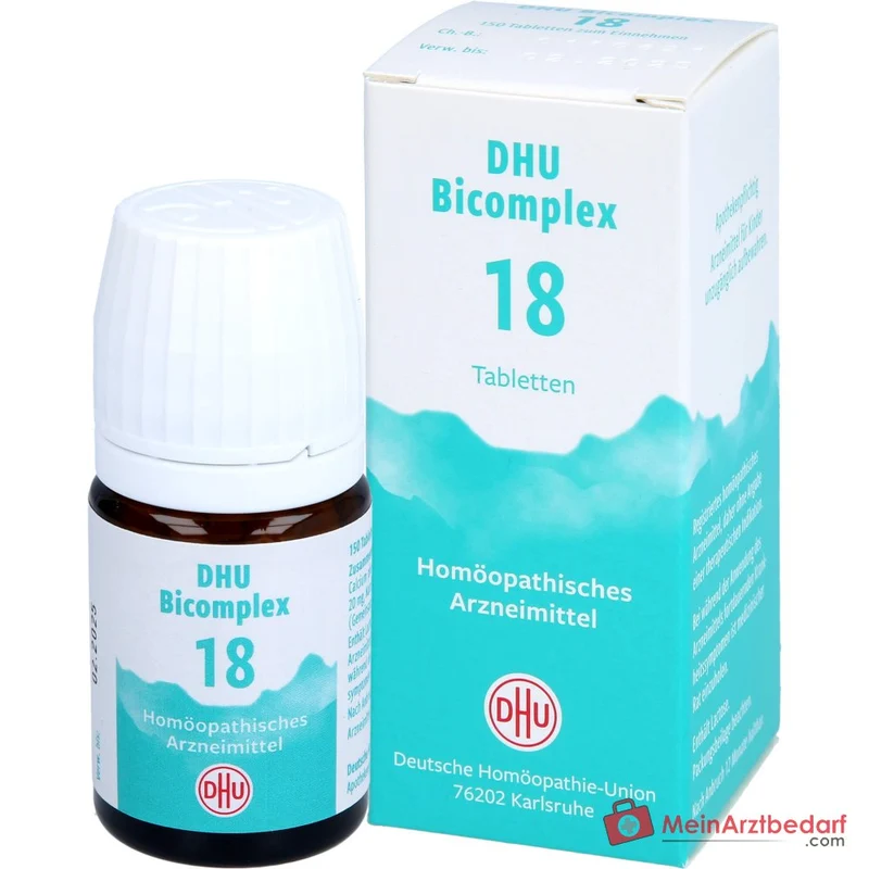 DHU Bicomplex 18 homöopathische Tabletten 150 Stück