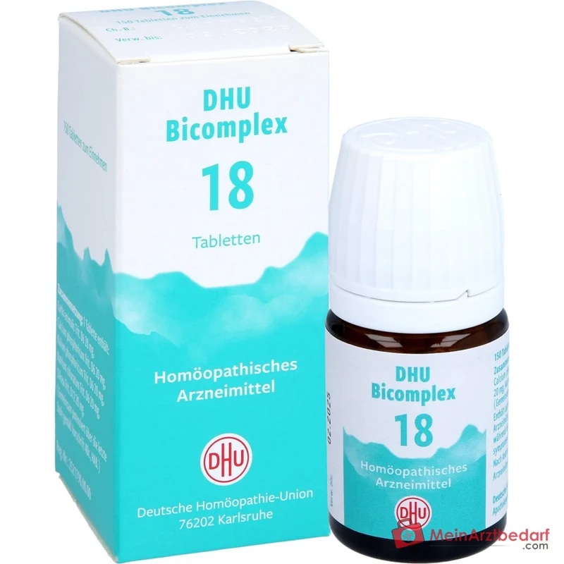 DHU Bicomplex 18 homöopathische Tabletten 150 Stück