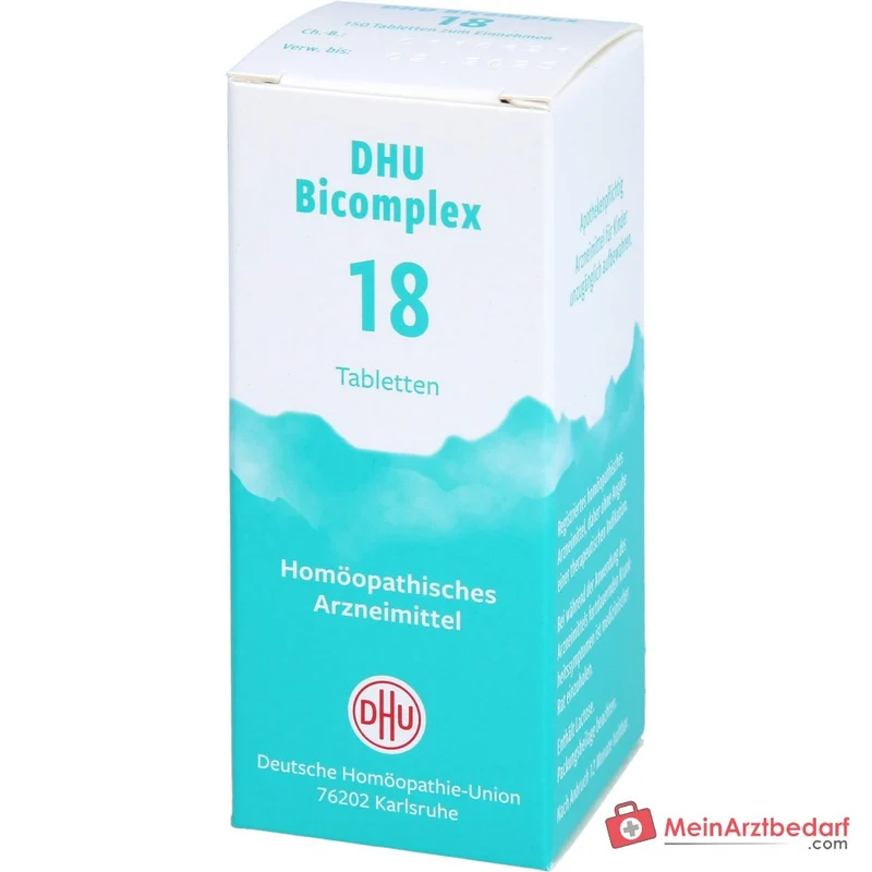 DHU Bicomplex 18 homöopathische Tabletten 150 Stück
