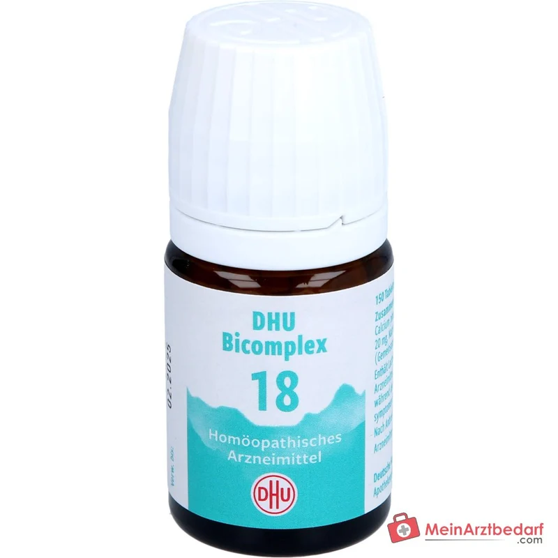 DHU Bicomplex 18 homöopathische Tabletten 150 Stück