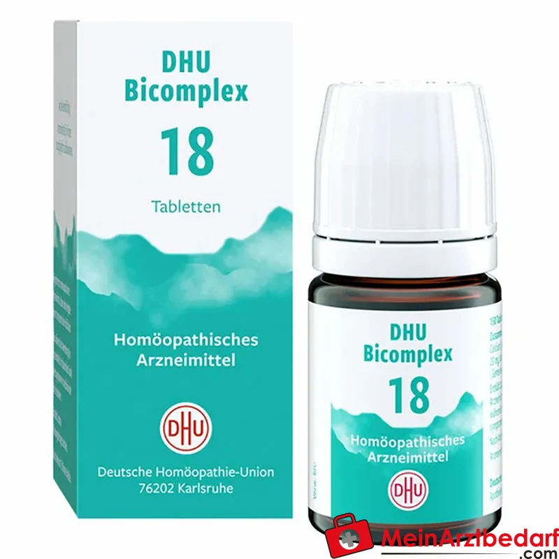 DHU Bicomplex 18 homöopathische Tabletten 150 Stück
