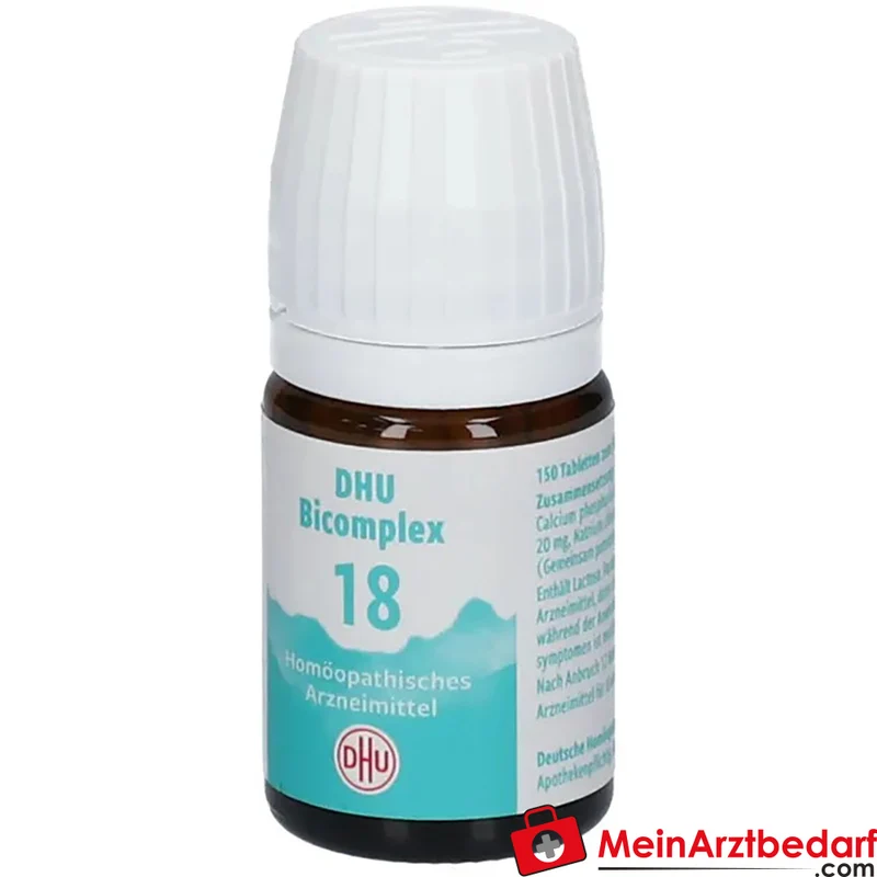 DHU Bicomplex 18 homöopathische Tabletten 150 Stück