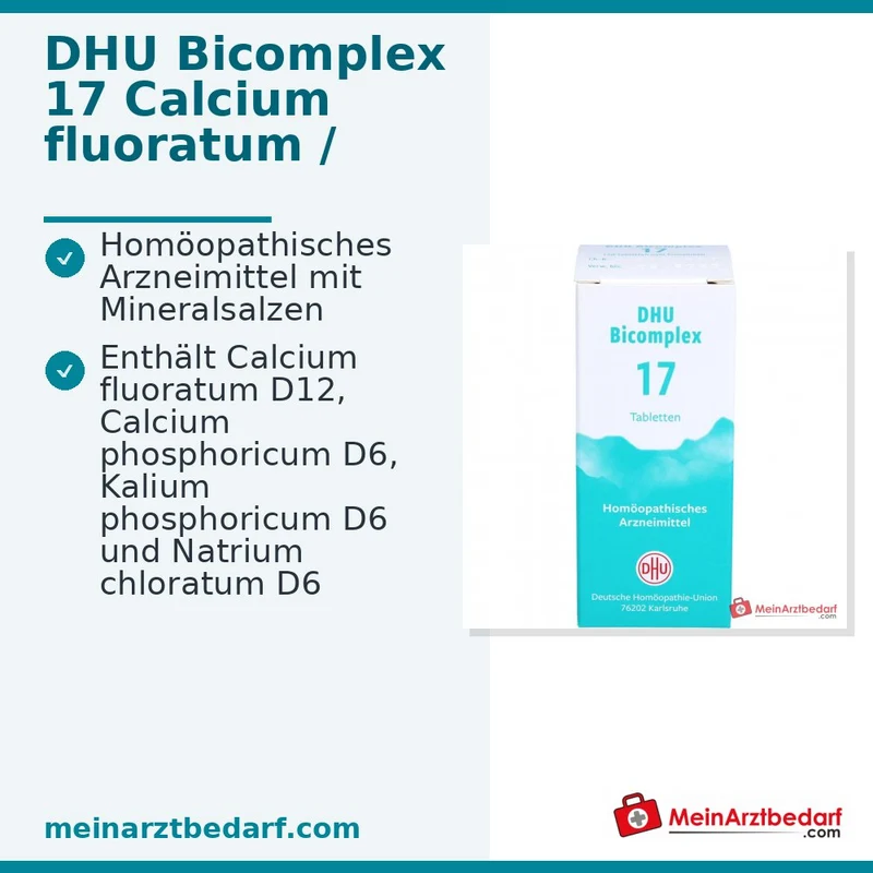 DHU Bicomplex 17 Mineralsalzen Tabletten 150 Stück