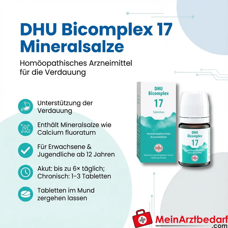 DHU Bicomplex 17 Mineralsalzen Tabletten 150 Stück