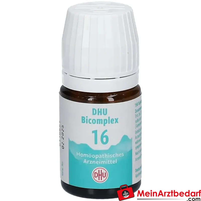 DHU Bicomplex 16 Natrium phosphoricum D6, Natrium sulfuricum D6, Magnesium phosphoricum D6 Tabletten 150 Stück