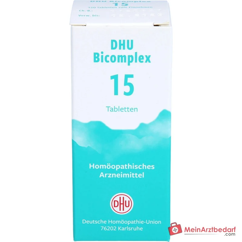 DHU Bicomplex 15 homöopathisches Arzneimittel Tabletten 150 Stück
