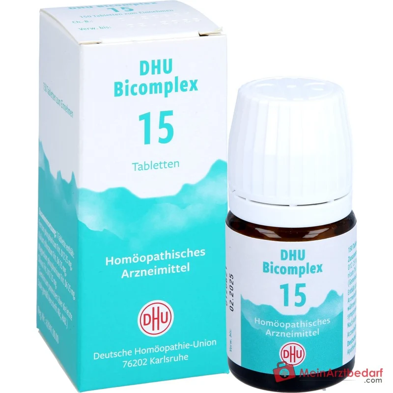 DHU Bicomplex 15 homöopathisches Arzneimittel Tabletten 150 Stück
