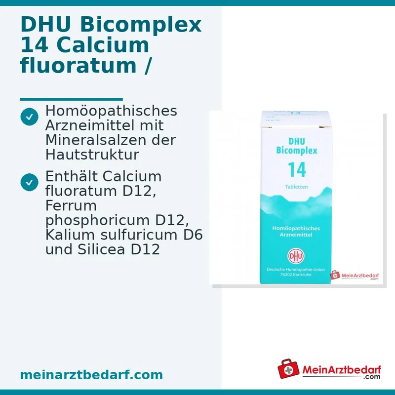 DHU Bicomplex 14 homöopathisches Arzneimittel Tabletten 150 Stück