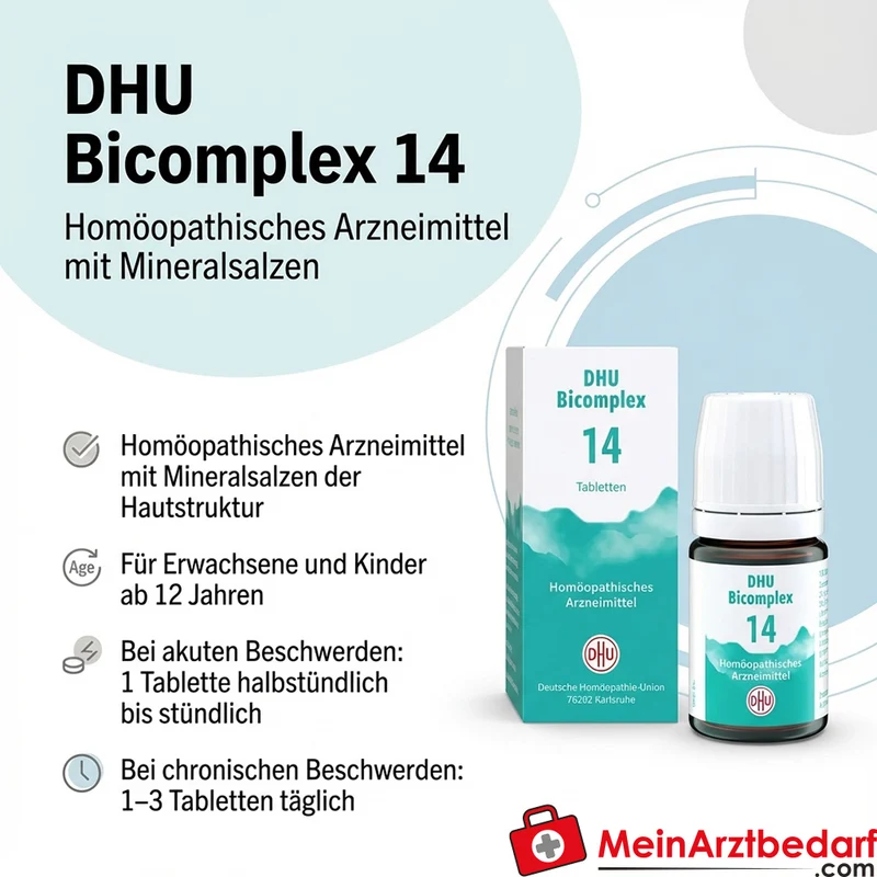 DHU Bicomplex 14 homöopathisches Arzneimittel Tabletten 150 Stück