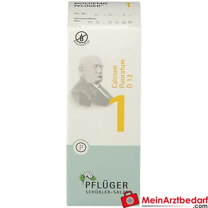Biochemie Pflüger® Nr. 1 Calcium fluoratum D12 250 mg Tabletten 4000 Stück