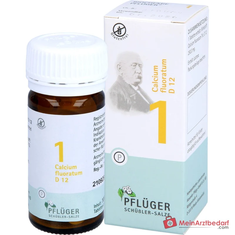Biochemie Pflüger® Nr. 1 Calcium fluoratum D12 250 mg Tabletten 4000 Stück