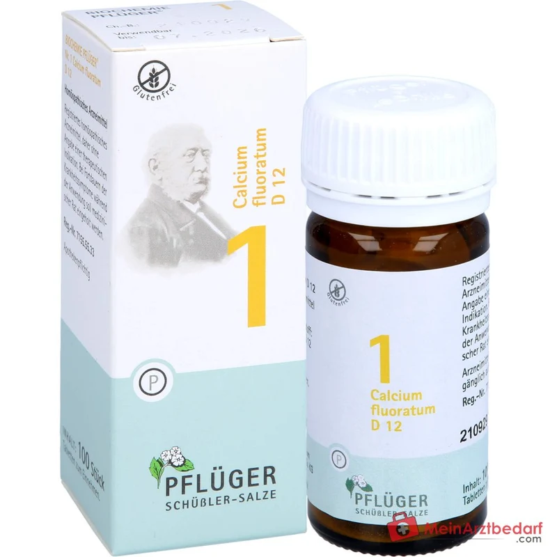 Biochemie Pflüger® Nr. 1 Calcium fluoratum D12 250 mg Tabletten 4000 Stück