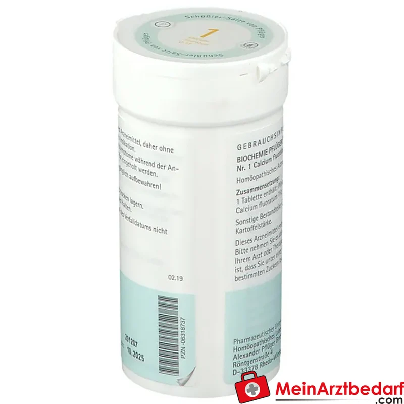 Biochemie Pflüger® Nr. 1 Calcium fluoratum D12 250 mg Tabletten 4000 Stück