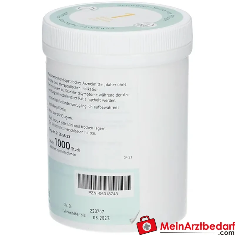Biochemie Pflüger® Nr. 1 Calcium fluoratum D12 250 mg Tabletten 4000 Stück