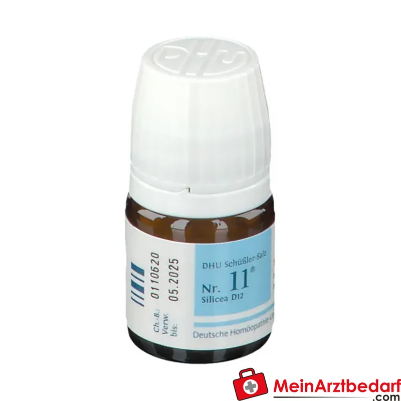 DHU Biochemie 11 Silicea D12 Acidum silicicum D12 Tabletten