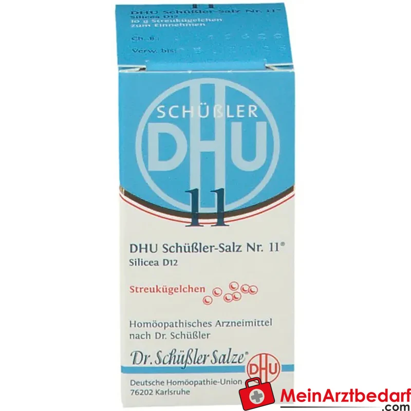 DHU Biochemie 11 Silicea D12 Acidum silicicum D12 Tabletten