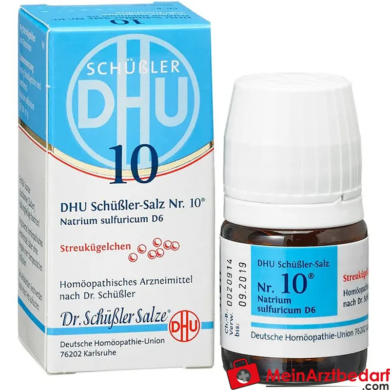 DHU Biochemie 10 Natrium sulfuricum D6 Tabletten