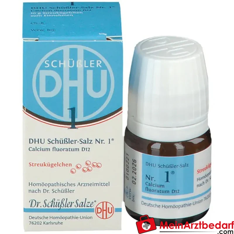 DHU Schüßler Nr. 1 Calcium fluoratum D12 10 mg Globuli