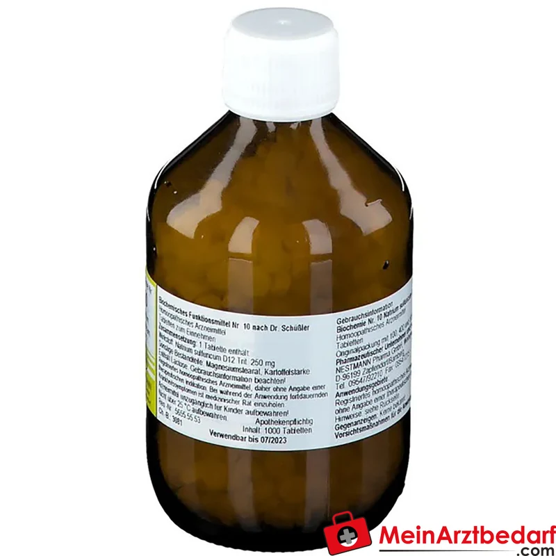 Biochemie 10 Natrium sulfuricum D12 Tabletten 100 Stück
