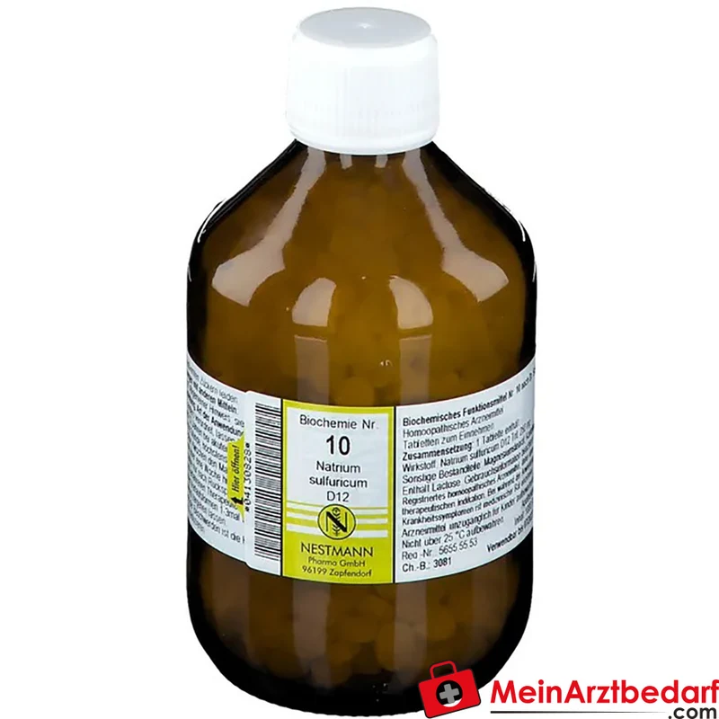Biochemie 10 Natrium sulfuricum D12 Tabletten 100 Stück