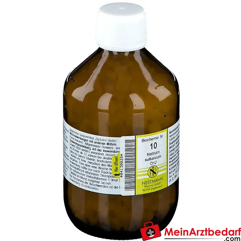 Biochemie 10 Natrium sulfuricum D12 Tabletten 100 Stück