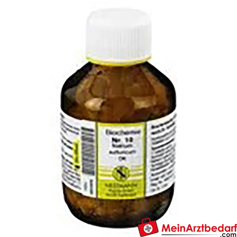 Nestmann Biochemisches Funktionsmittel Nr. 10 Natrium sulfuricum D6 nach Dr. Schüßler Tabletten, 100 St.