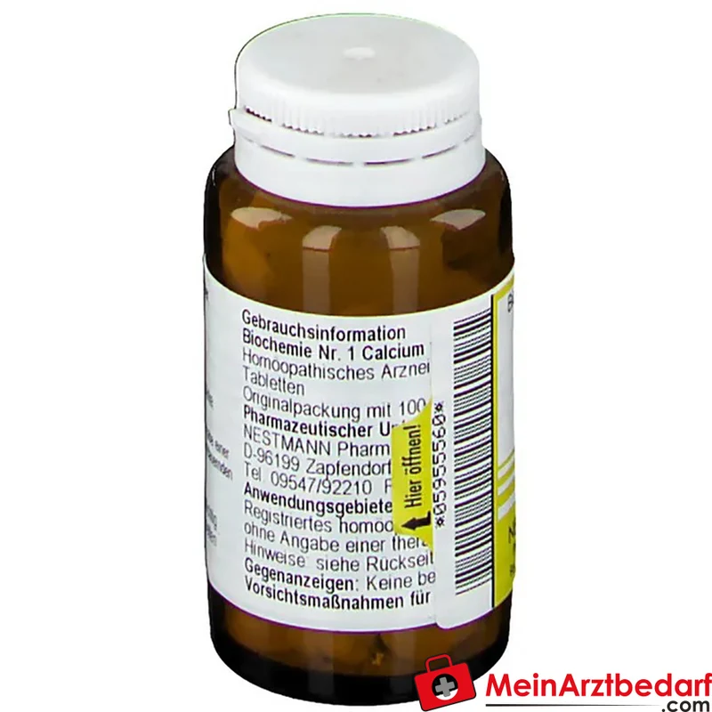 Nestmann Biochemisches Funktionsmittel Nr. 1 Calcium fluoratum D12 Tabletten, 100 St.