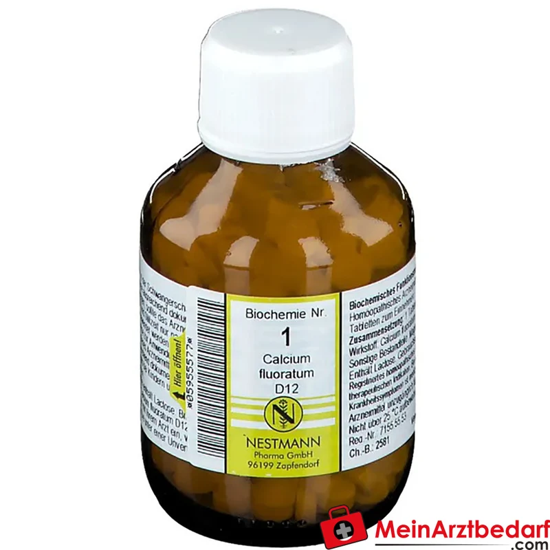 Nestmann Biochemisches Funktionsmittel Nr. 1 Calcium fluoratum D12 Tabletten, 100 St.