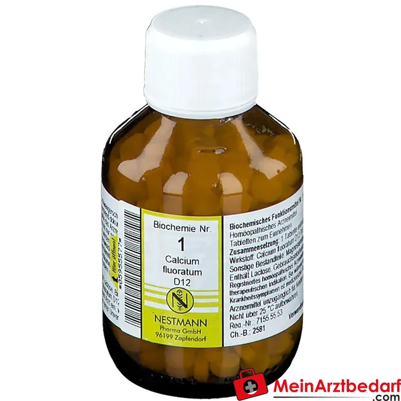 Nestmann Biochemisches Funktionsmittel Nr. 1 Calcium fluoratum D12 Tabletten, 100 St.