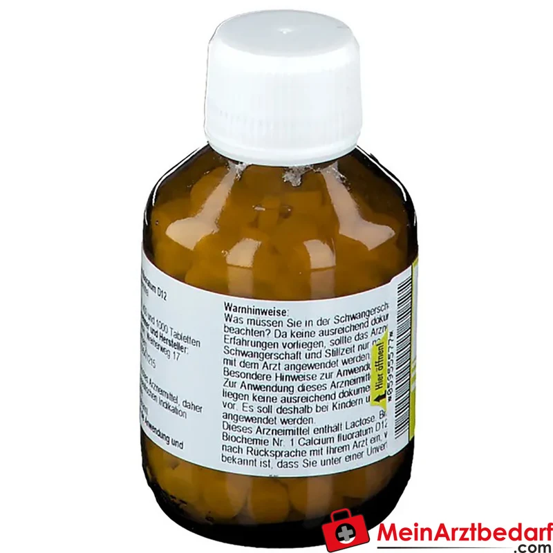 Nestmann Biochemisches Funktionsmittel Nr. 1 Calcium fluoratum D12 Tabletten, 100 St.
