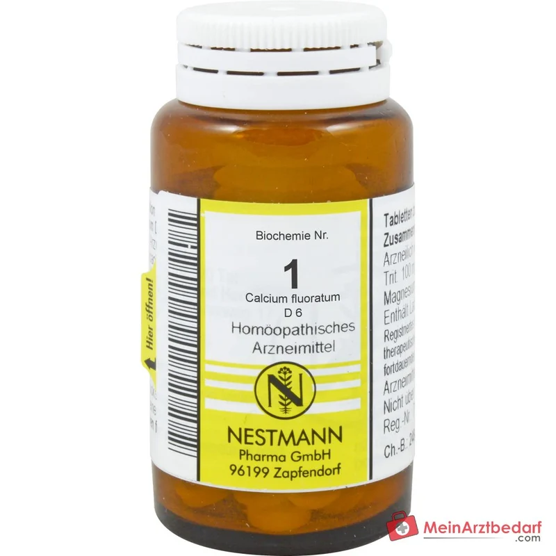 Nestmann Biochemisches Funktionsmittel Nr. 1 Calcium fluoratum D6 Tabletten, 100 St.