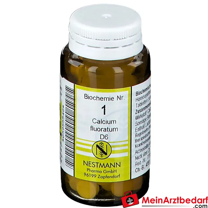 Nestmann Biochemisches Funktionsmittel Nr. 1 Calcium fluoratum D6 Tabletten, 100 St.