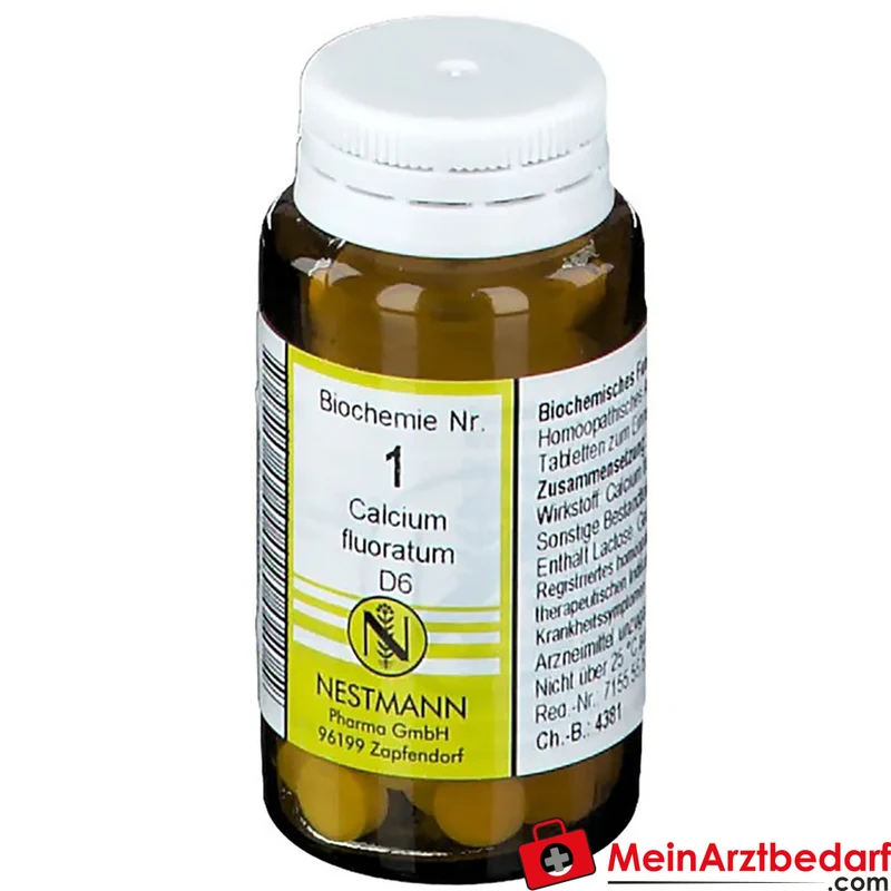 Nestmann Biochemisches Funktionsmittel Nr. 1 Calcium fluoratum D6 Tabletten, 100 St.