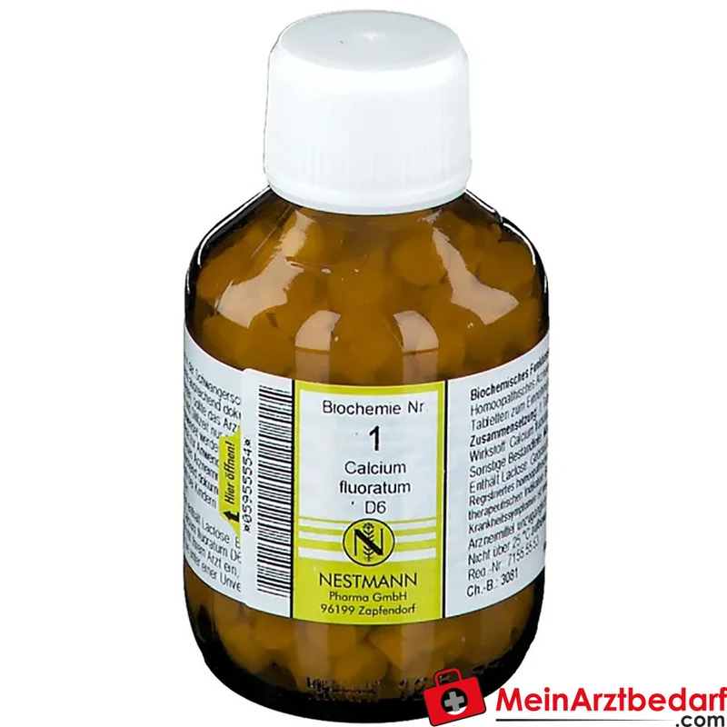 Nestmann Biochemisches Funktionsmittel Nr. 1 Calcium fluoratum D6 Tabletten, 100 St.