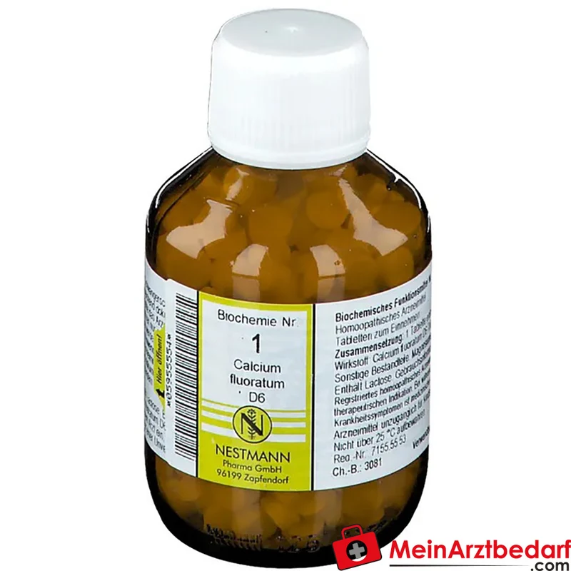 Nestmann Biochemisches Funktionsmittel Nr. 1 Calcium fluoratum D6 Tabletten, 100 St.