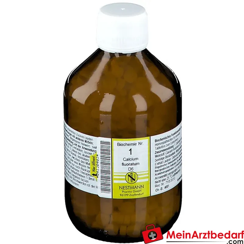 Nestmann Biochemisches Funktionsmittel Nr. 1 Calcium fluoratum D6 Tabletten, 100 St.